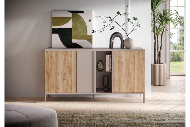 Gent Skänk 160x43 cm - Brun - Oppbevaring - Oppbevaringsmøbler - Sideboard & skjenker