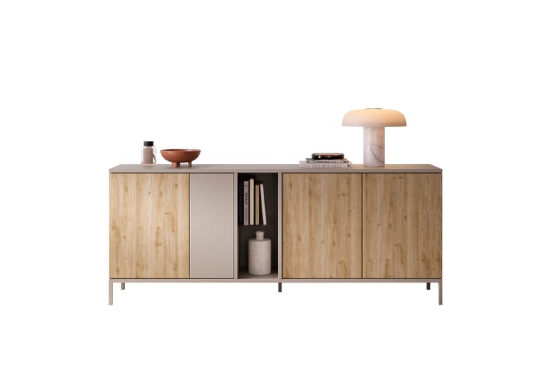 Gent Skänk 210x43 cm - Brun - Oppbevaring - Oppbevaringsmøbler - Sideboard & skjenker