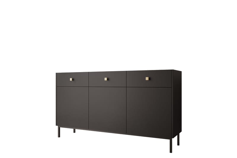 Hermann Kommode 155 cm - Svart - Oppbevaring - Oppbevaringsmøbler - Kommode