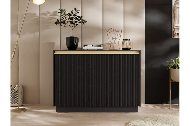 Bolstan Kommode 104 cm - Svart - Oppbevaring - Oppbevaringsmøbler - Kommode