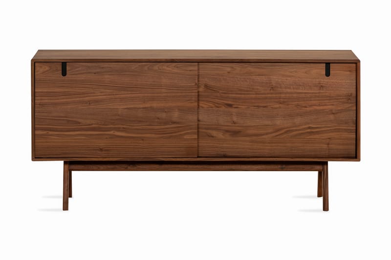 Jerup Sideboard 160x45 cm Massiv Valnøtt - Brun - Oppbevaring - Oppbevaringsmøbler - Kommode