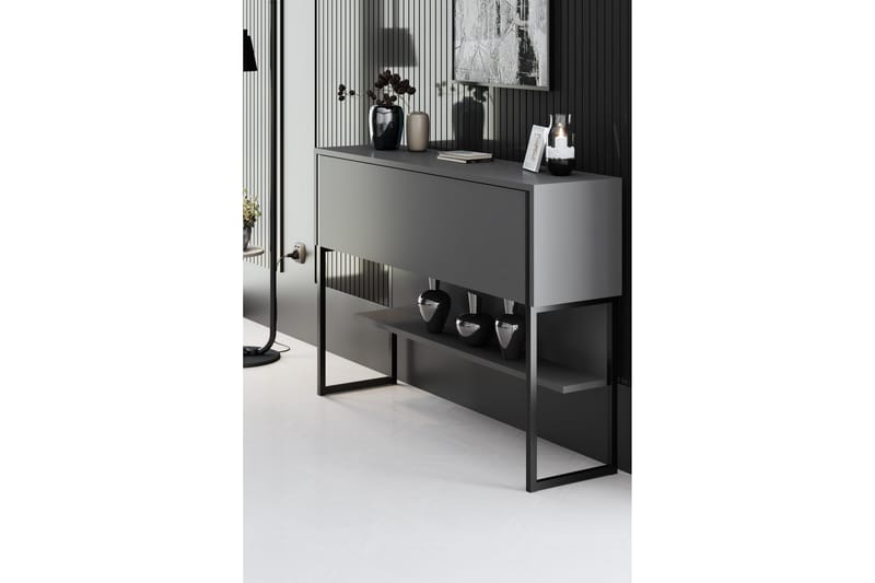 Luxe Kommode 120 cm - Svart/Antrasitt - Oppbevaring - Oppbevaringsmøbler - Kommode