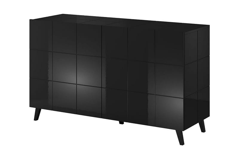 Reja Kommode 138 cm Lav - Svart - Oppbevaring - Oppbevaringsmøbler - Kommode