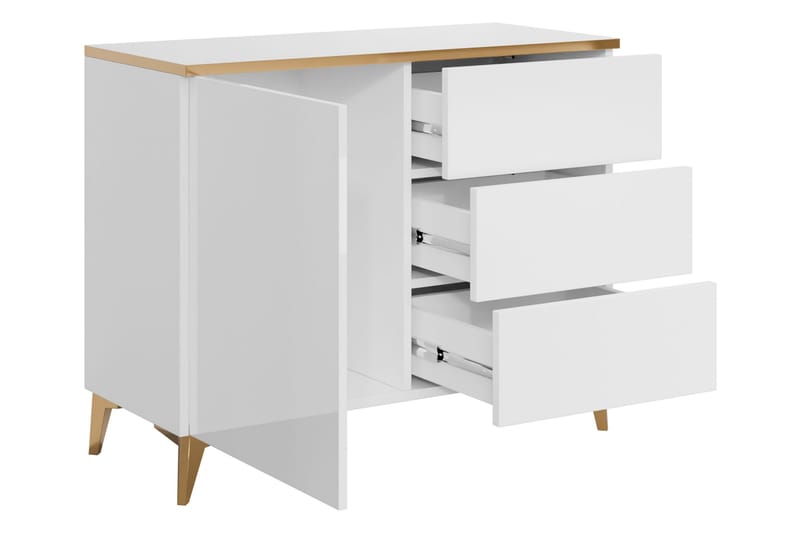 Royston Kommode 100 cm - Beige - Oppbevaring - Oppbevaringsmøbler - Kommode - Entrekommode