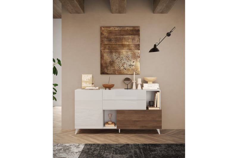 Monaco Skänk 181x42 cm - Messing - Oppbevaring - Oppbevaringsmøbler - Sideboard & skjenker