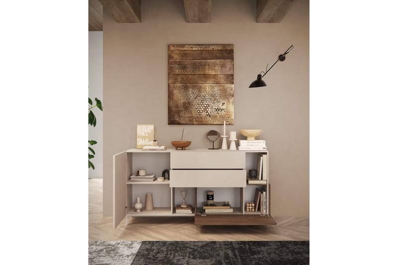 Monaco Skänk 181x42 cm - Messing - Oppbevaring - Oppbevaringsmøbler - Sideboard & skjenker