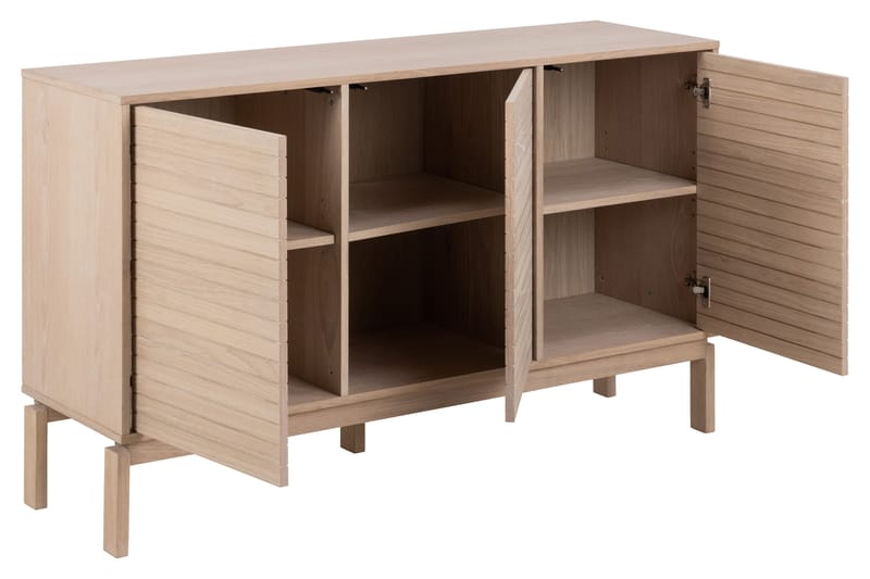 Sakie Skjenk 135,4 cm - Hvid - Oppbevaring - Oppbevaringsmøbler - Sideboard & skjenker