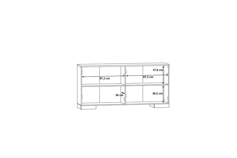 Atwoods skjenk 87x180 cm - Oppbevaring - Oppbevaringsmøbler - Sideboard & skjenker