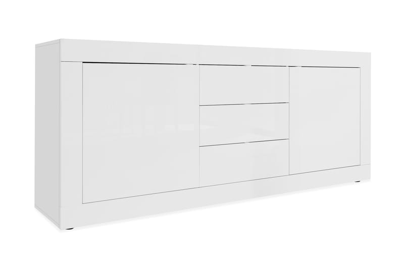 Basic Skjenk 210 cm - Hvit - Oppbevaring - Oppbevaringsmøbler - Sideboard & skjenker