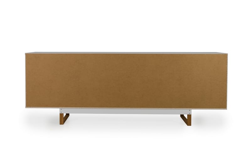 Birka Sideboard 216x43 cm - Ek/Hvit - Oppbevaring - Oppbevaringsmøbler - Sideboard & skjenker