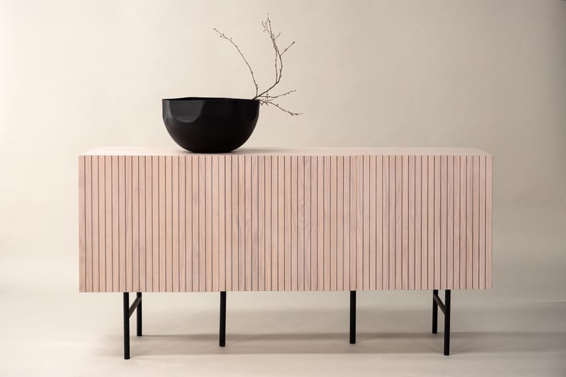 Björkön Skjenk 150x41,8 cm Hvit - Vind - Oppbevaring - Oppbevaringsmøbler - Sideboard & skjenker