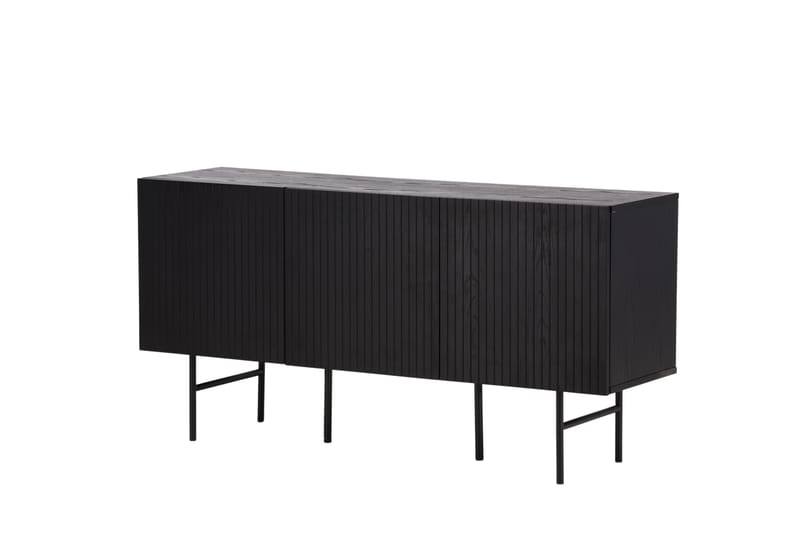 Björkön Skjenk 150x41,8 cm - Svart - Oppbevaring - Oppbevaringsmøbler - Sideboard & skjenker