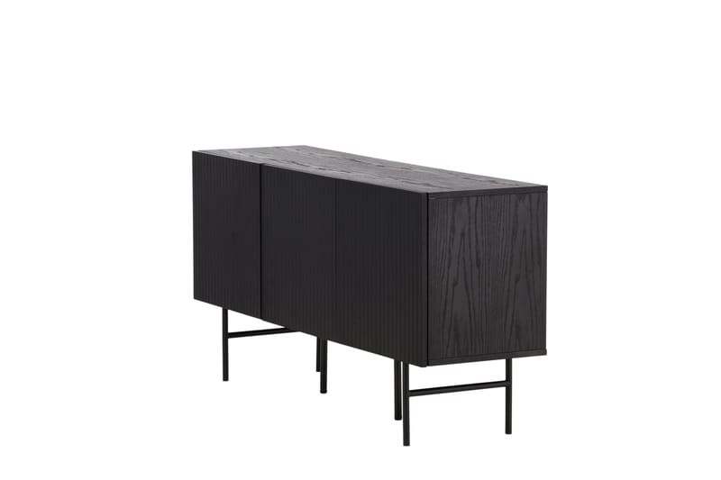 Björkön Skjenk 150x41,8 cm - Svart - Oppbevaring - Oppbevaringsmøbler - Sideboard & skjenker