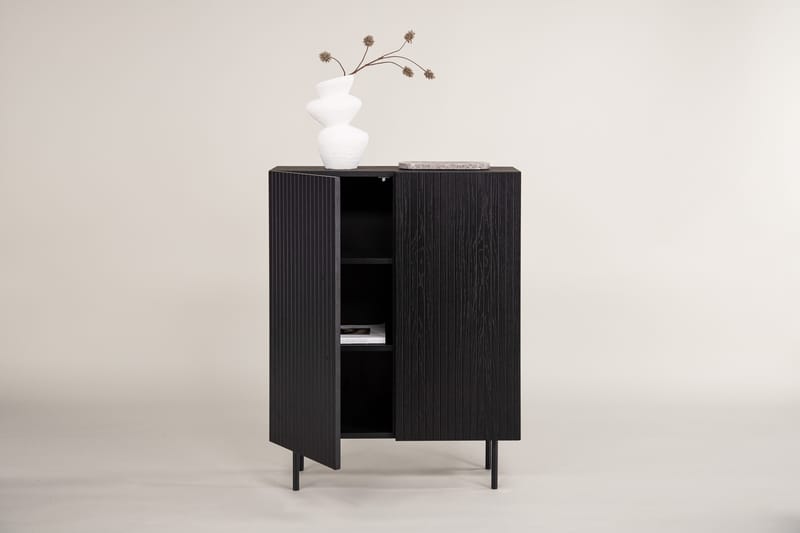 Björkön Skjenk 80x30 cm - Svart - Oppbevaring - Oppbevaringsmøbler - Sideboard & skjenker