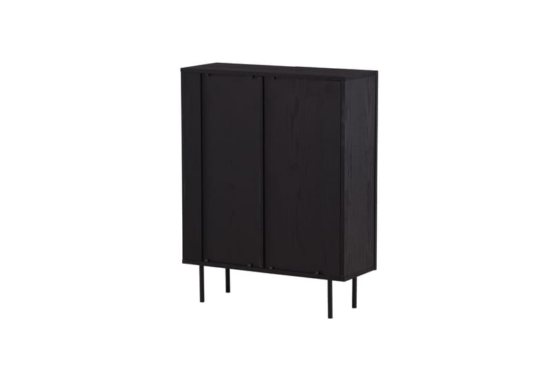 Björkön Skjenk 80x30 cm - Svart - Oppbevaring - Oppbevaringsmøbler - Sideboard & skjenker