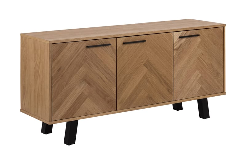 Bogulin Sideboard 40x150 cm - Natur/Svart - Oppbevaring - Oppbevaringsmøbler - Sideboard & skjenker