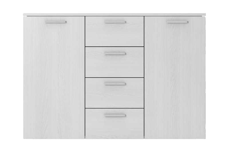 Bovera skjenk 38x132 cm - Askgrå | Hvit - Oppbevaring - Oppbevaringsmøbler - Sideboard & skjenker