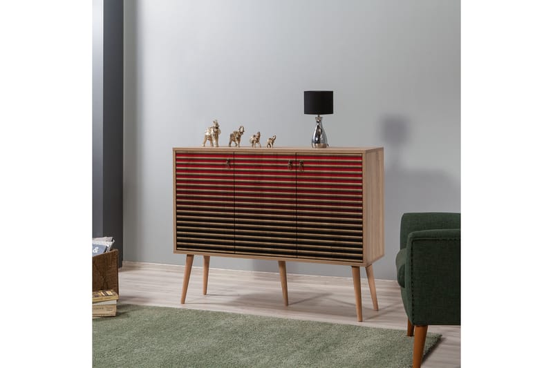 Brokind Skjenk 120 cm - Brun - Sideboard & skjenker