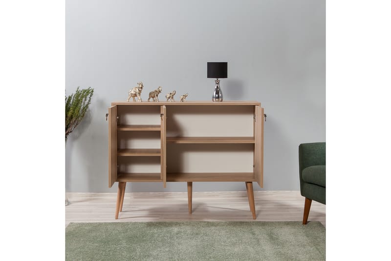 Brokind Skjenk 120 cm - Brun - Oppbevaring - Oppbevaringsmøbler - Sideboard & skjenker