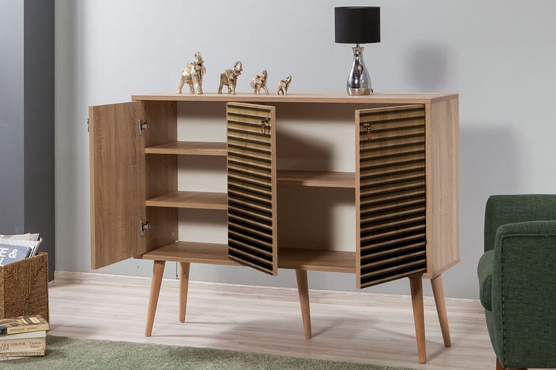 Brokind Skjenk 120 cm - Brun - Oppbevaring - Oppbevaringsmøbler - Sideboard & skjenker