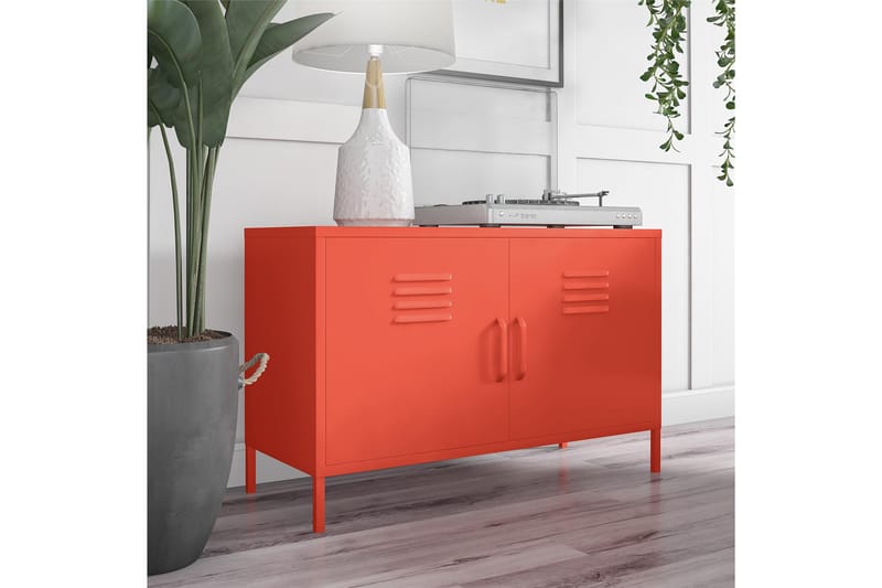 CacHe Skjenk 100x40 cm 2 Dører Oransje - Novogratz - Oppbevaring - Oppbevaringsmøbler - Sideboard & skjenker