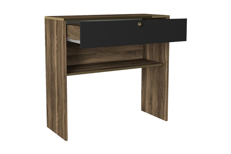 Chaylin Sideboard 90 cm - Valnøtt|Svart - Oppbevaring - Oppbevaringsmøbler - Sideboard & skjenker