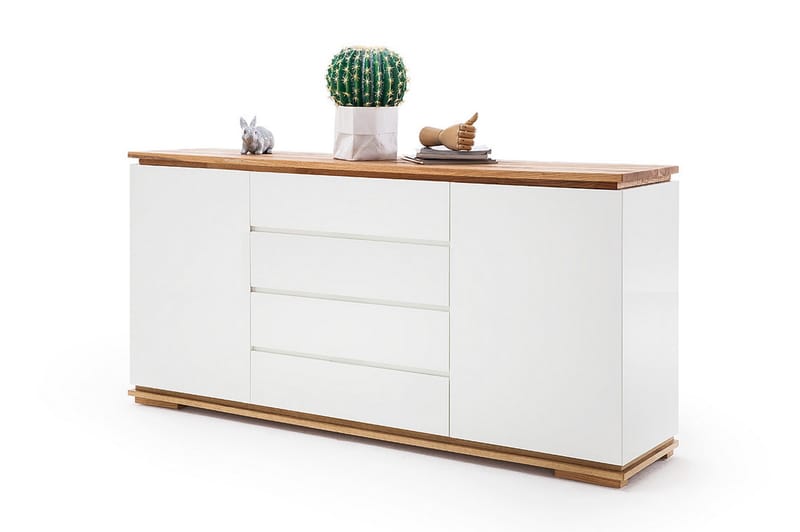 Chiaro Skjenk 172 cm - Hvit - Oppbevaring - Oppbevaringsmøbler - Sideboard & skjenker