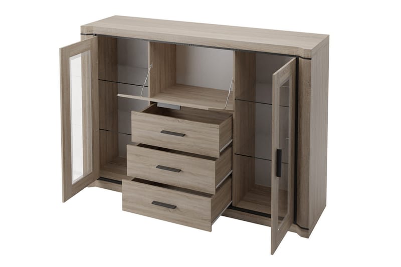 Dallas Skjenk 157x43,5x111 cm - Oppbevaring - Oppbevaringsmøbler - Sideboard & skjenker