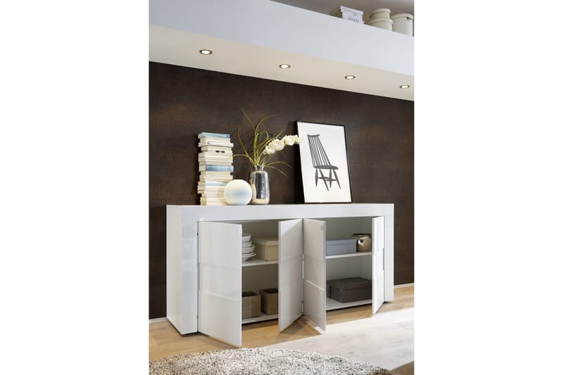 Easy Skjenk 181 cm - Hvit - Oppbevaring - Oppbevaringsmøbler - Sideboard & skjenker