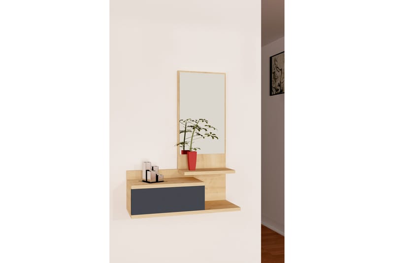 Filford Sideboard 60 cm - Eik|Antrasitt - Oppbevaring - Oppbevaringsmøbler - Sideboard & skjenker