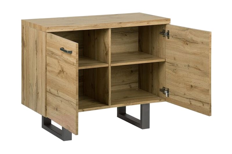 Harvley Skjenk med 2 Dører - Tre/Natur - Oppbevaring - Oppbevaringsmøbler - Sideboard & skjenker