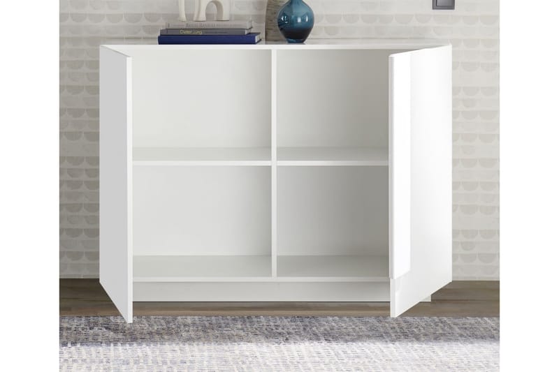 Helmund Sideboard 120 cm - Hvit - Oppbevaring - Oppbevaringsmøbler - Sideboard & skjenker