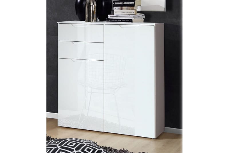 Holman Skjenk 110 cm - Hvit - Oppbevaring - Oppbevaringsmøbler - Sideboard & skjenker