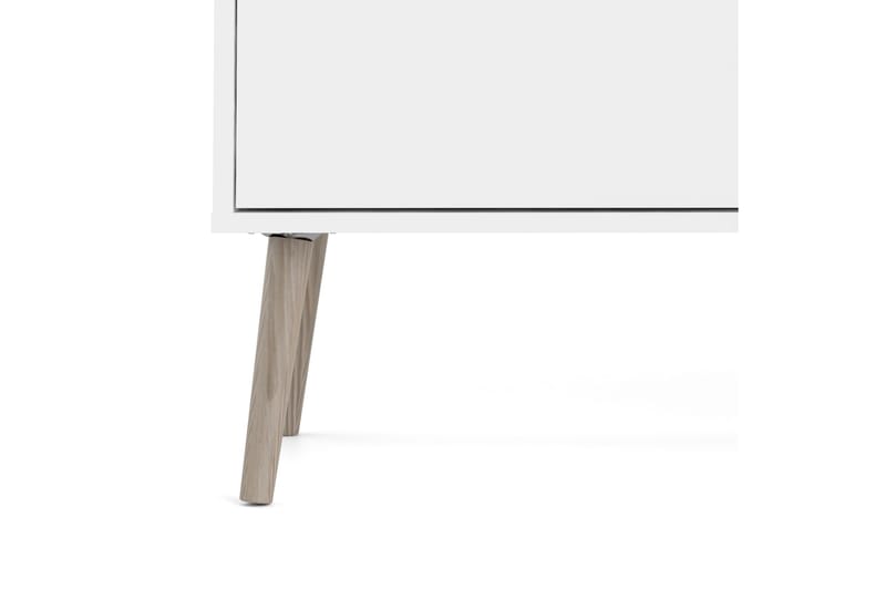 Hostafranc skjenk 40x196 cm - Hvit | Natur - Oppbevaring - Oppbevaringsmøbler - Sideboard & skjenker