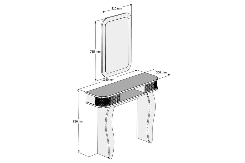 Hovdane Skjenk 105 cm - Brun - Oppbevaring - Oppbevaringsmøbler - Sideboard & skjenker