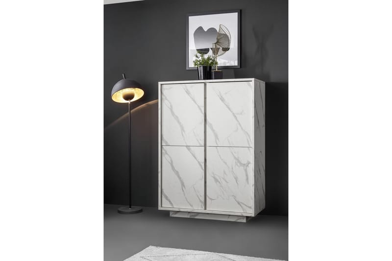 Ice Skjenk 92x43 cm - Hvit - Oppbevaring - Oppbevaringsmøbler - Sideboard & skjenker