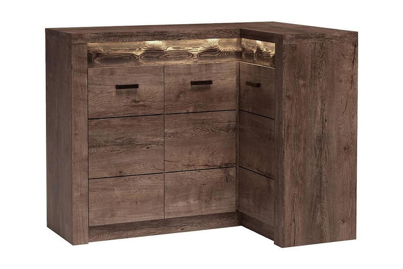 Indianapolis Skjenk 131x42x104 cm - Oppbevaring - Oppbevaringsmøbler - Sideboard & skjenker