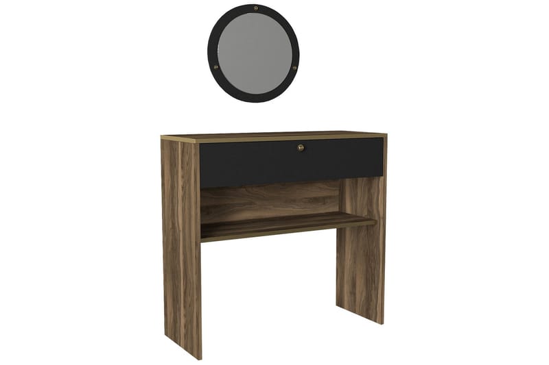 Jdan Sideboard 90 cm - Valnøtt|Svart - Oppbevaring - Oppbevaringsmøbler - Sideboard & skjenker