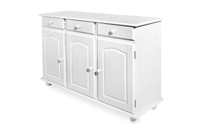 Leksand Skjenk 130 cm - Hvit - Oppbevaring - Oppbevaringsmøbler - Sideboard & skjenker