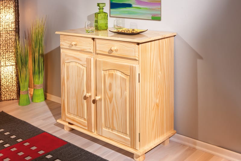 Leksand Skjenk 88 cm - Furu - Oppbevaring - Oppbevaringsmøbler - Sideboard & skjenker