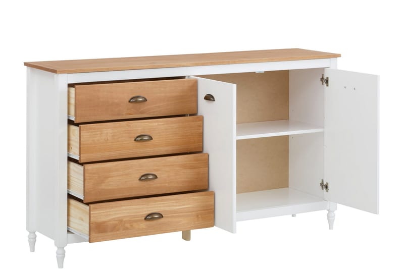 Lenham Sideboard 160x45 cm - Hvit - Oppbevaring - Oppbevaringsmøbler - Sideboard & skjenker