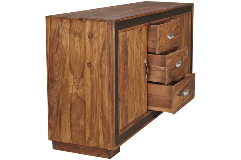 Luqman Skjenk 160x44 cm - Brun - Oppbevaring - Oppbevaringsmøbler - Sideboard & skjenker