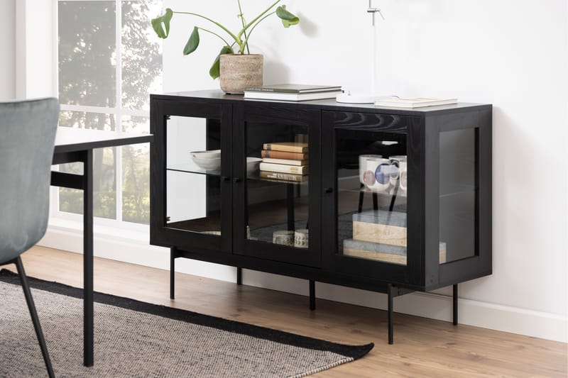 Mehoopany Sideboard 40x140 cm - Svart - Oppbevaring - Oppbevaringsmøbler - Sideboard & skjenker