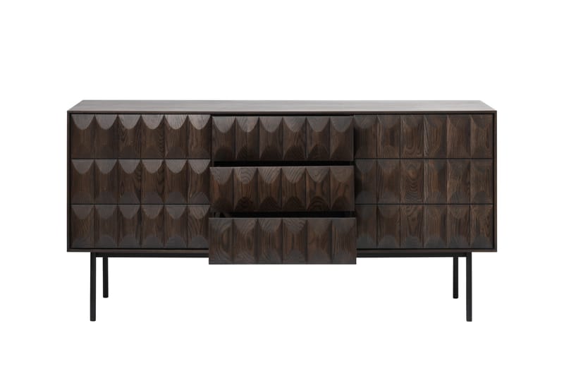 Merciat Sideboard 3 delar 160 cm - Brun - Sideboard & skjenker