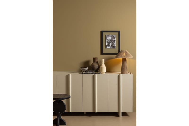 Morya Skjenk 200 cm - Beige - Oppbevaring - Oppbevaringsmøbler - Sideboard & skjenker