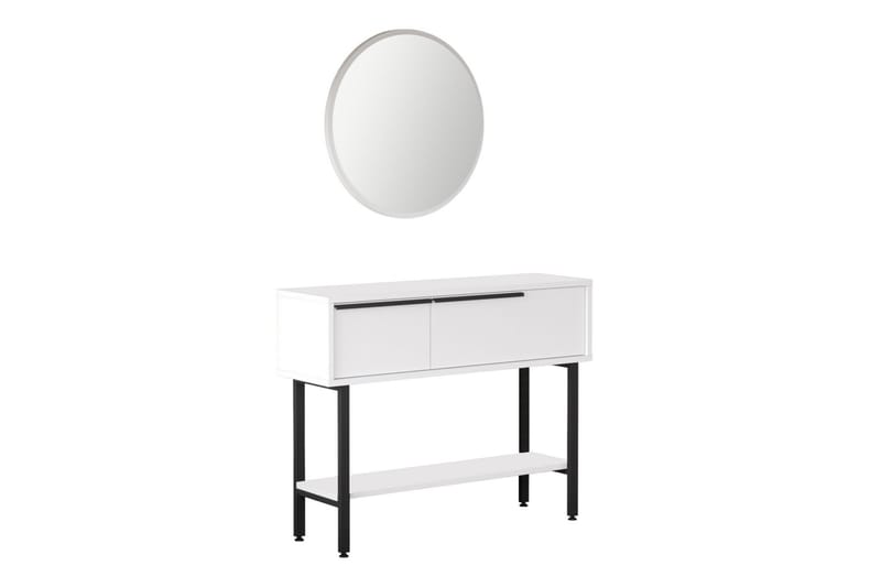 Muttun Skjenk 100 cm - Hvit - Oppbevaring - Oppbevaringsmøbler - Sideboard & skjenker