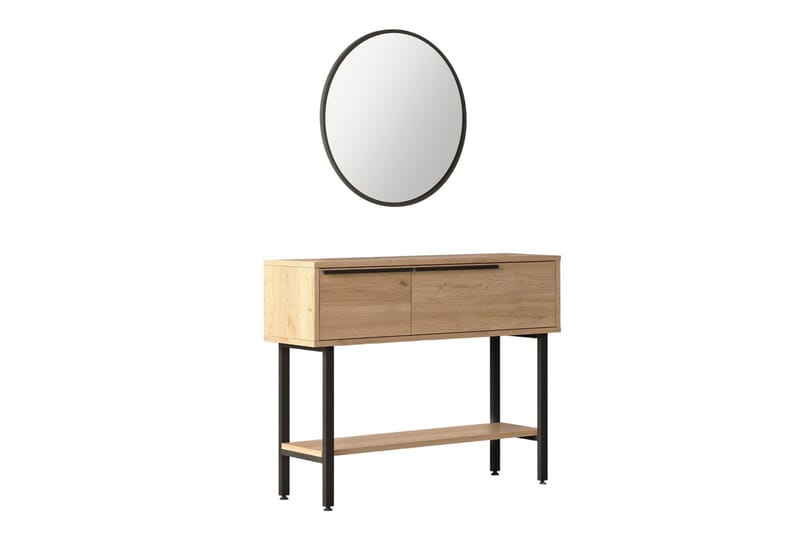 Muttun Skjenk 100 cm - Valnøtt - Oppbevaring - Oppbevaringsmøbler - Sideboard & skjenker