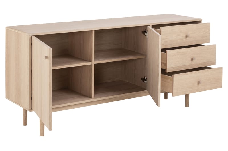 Salama Skjenk 160 cm - Hvid - Oppbevaring - Oppbevaringsmøbler - Sideboard & skjenker