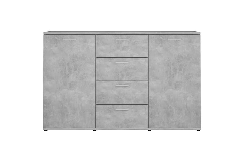 Skjenk betonggrå 120x35,5x75 cm sponplate - Grå - Oppbevaring - Oppbevaringsmøbler - Sideboard & skjenker