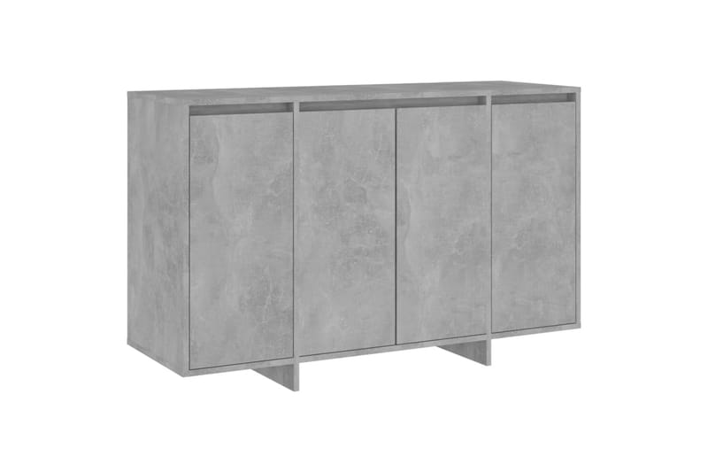 Skjenk betonggrå 120x41x75 cm sponplate - Grå - Oppbevaring - Oppbevaringsmøbler - Sideboard & skjenker